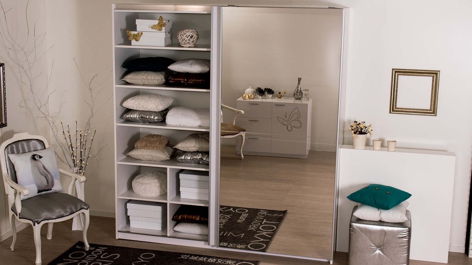 Спален комплект "Бътърфлай 1"