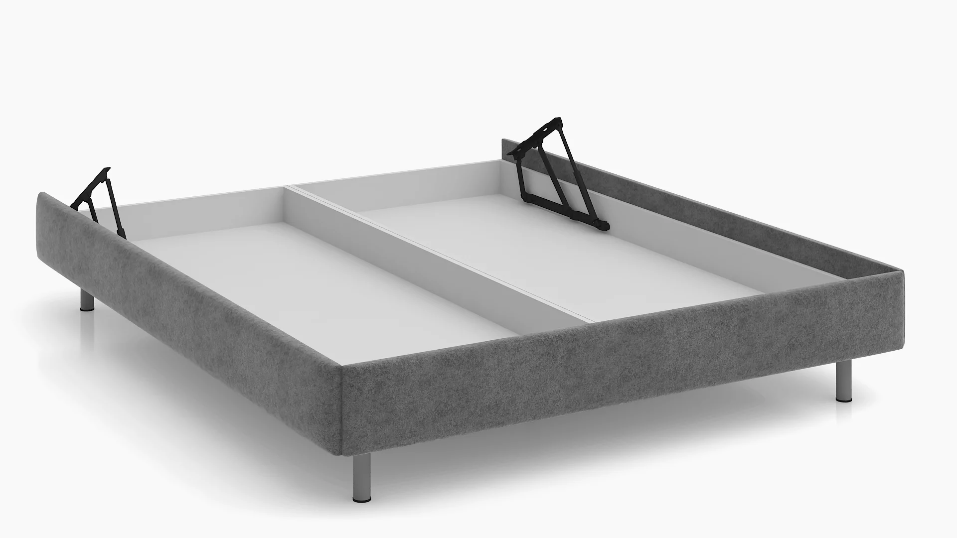 Легло Кокос – тапицирано на крака